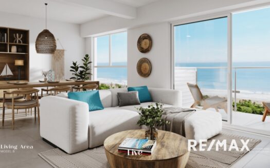 Oceanview apartment one block to the beach in Jaco