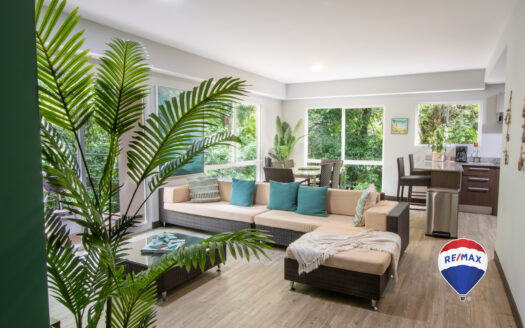 Rainforest View Turnkey Condo | Modern Beach Community