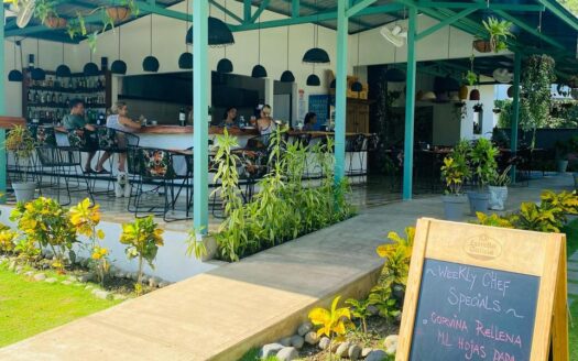 For Sale Animal Restaurante & Bar and  615 Square Meters- Lot Turnkey Business in Playa Hermosa, Jaco